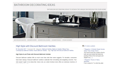 Desktop Screenshot of bathdecoratingideas.com